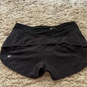 Lululemon speed up shorts size 2